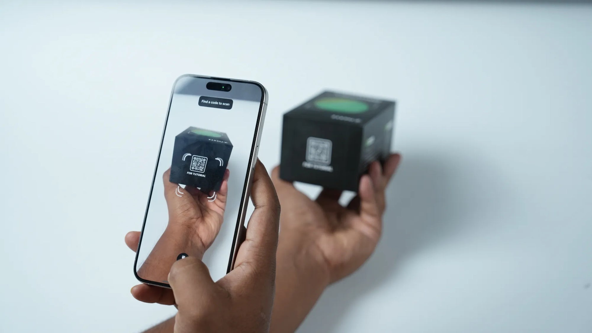 Scan the QR Code On the Packaging