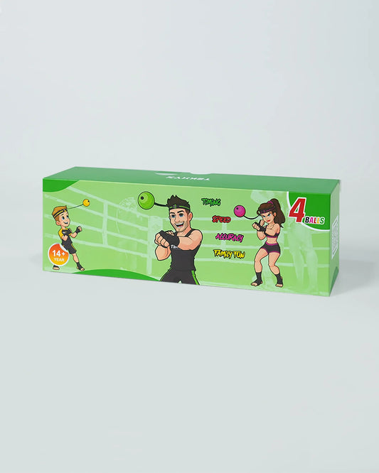 TekXYZ Boxing Reflex Ball in Family Pack - Front View